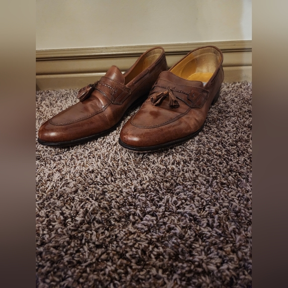 Johnston & Murphy Tassel Loafers, Brown 13M main image 5